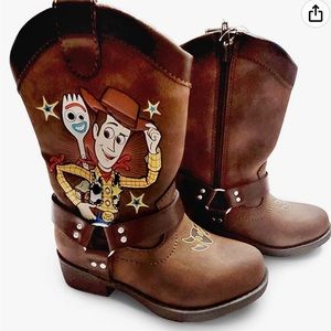 woody & forky toddler cowboy boots